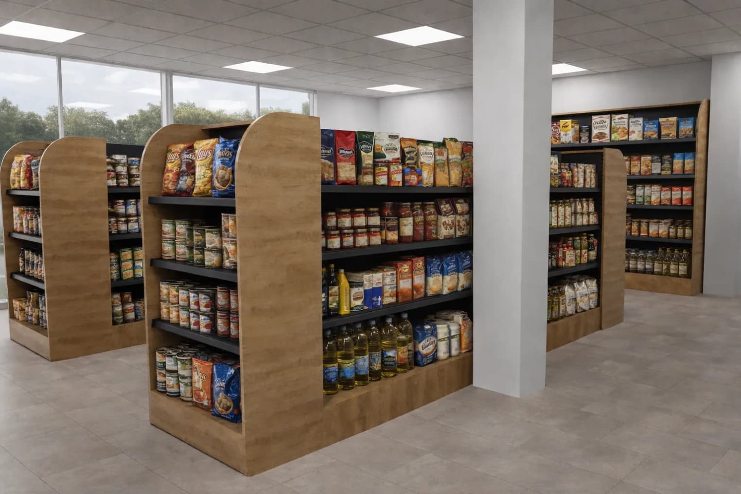 Caractéristiques Épicerie de Camping