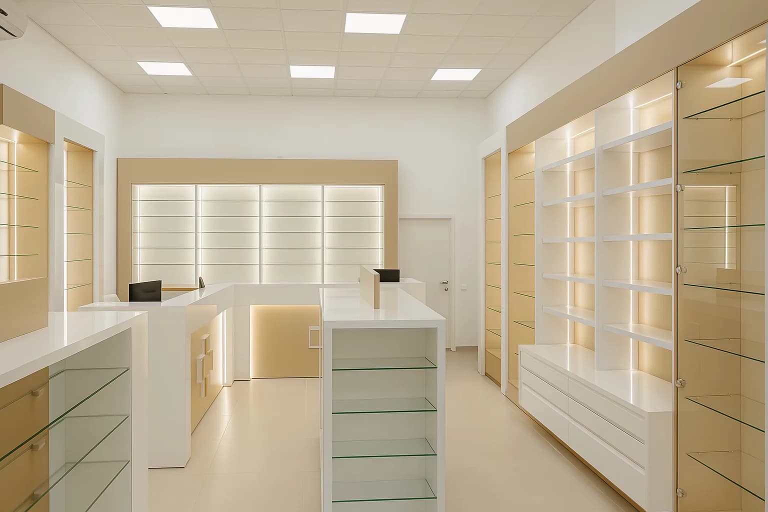 Aménagement de pharmacie sur-mesure